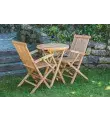 Teak Outdoor Table and Chair Set