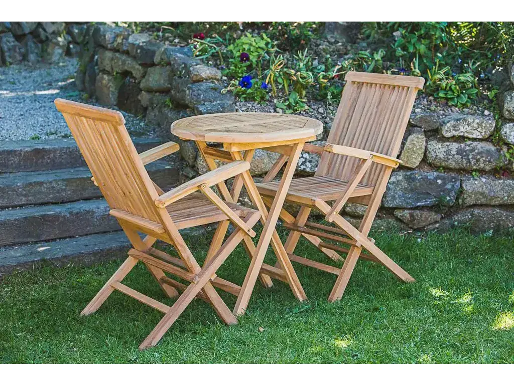 Teak Outdoor Table and Chair Set