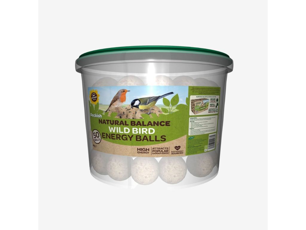 Peckish Natural Balance Energy Balls 50 Tub