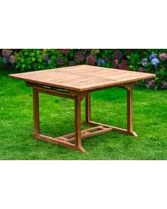 Solid Teak 1.2m - 1.8m Extending Table