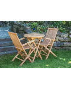 Teak Outdoor Table and Chair Set