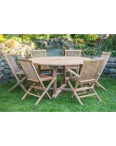 Teak Outside Garden Furniture Set