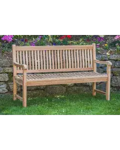 Teak Garden Bench Eleanor