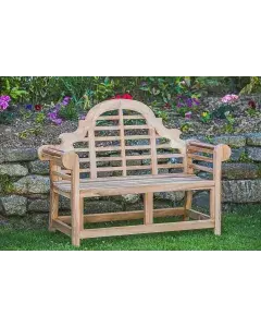 Teak Luytens bench