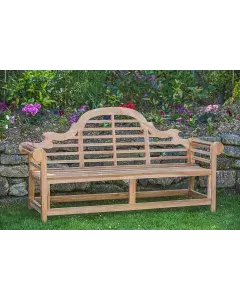 Teak Luytens garden bench