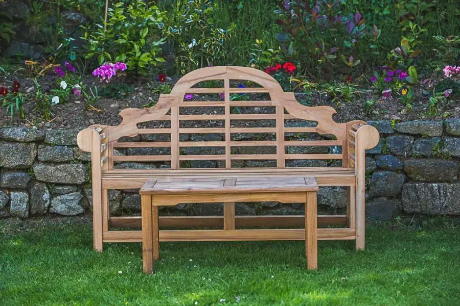 Teak Luytens Garden Bench