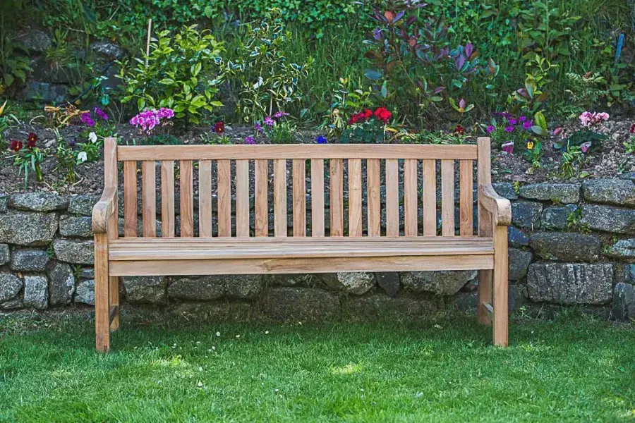 Teak Memorial Bench