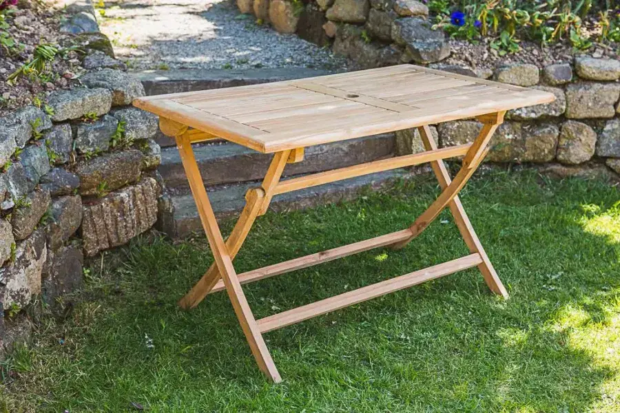 Teak Outdoor Folding Table