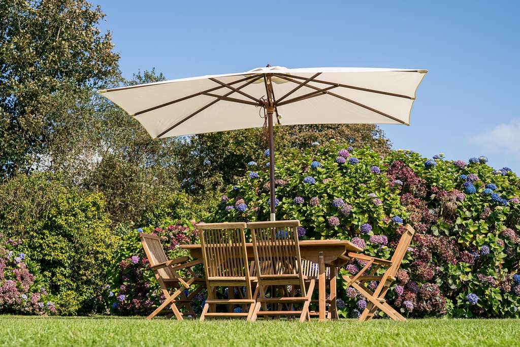 Cream Garden Parasols - Ottena Furniture