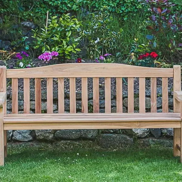 Teak Park Bench