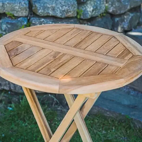 Folding Teak Outside Table