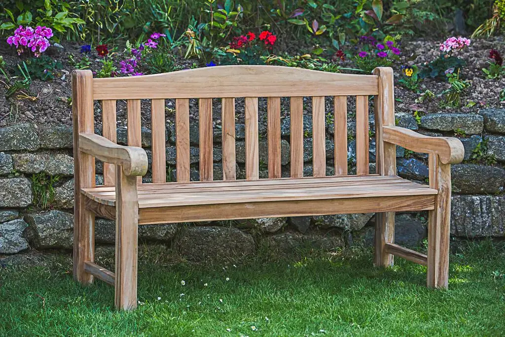 Teak Memorial Bench