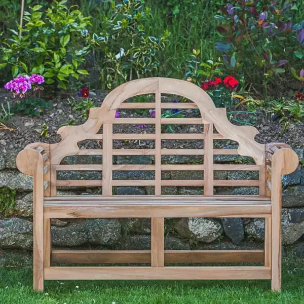 Teak Luytens bench