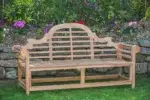 Teak Luytens garden bench