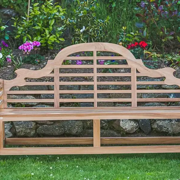 Teak Luytens bench