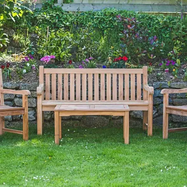 Teak outdoor furniture set
