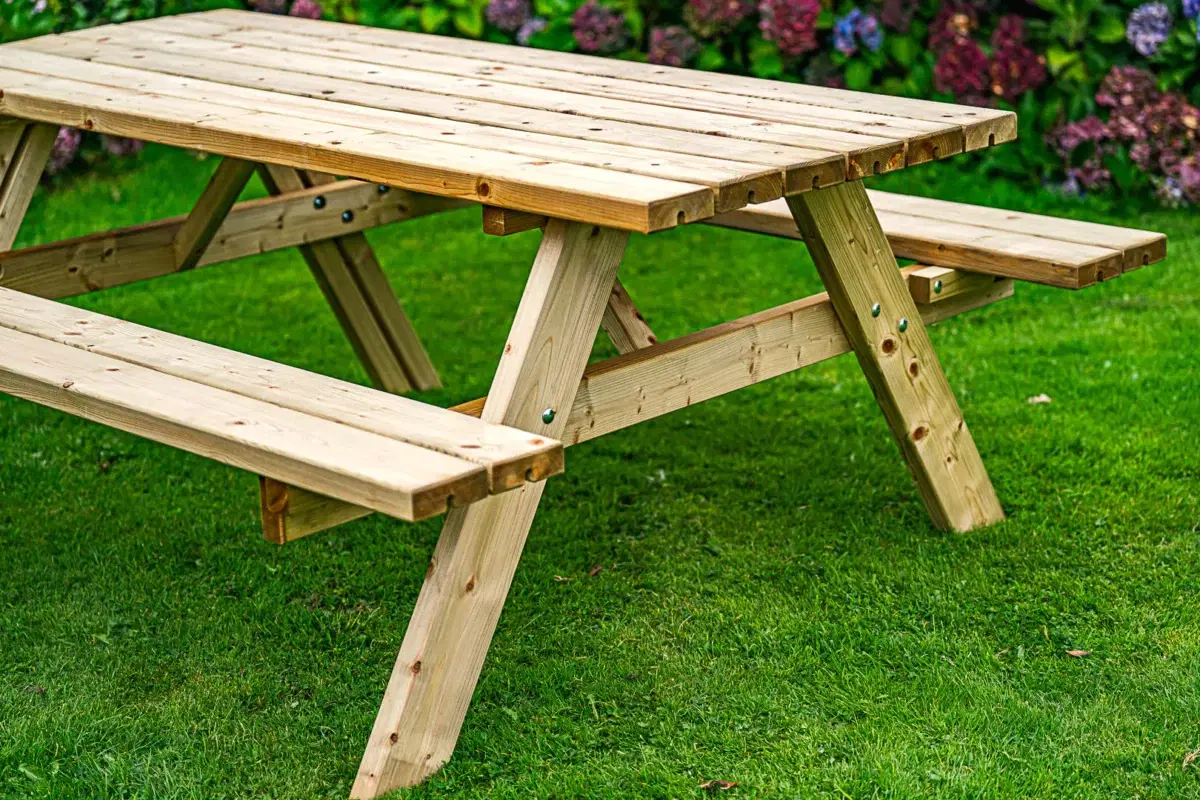 Garden Picnic Bench 180cm (6ft) -2728