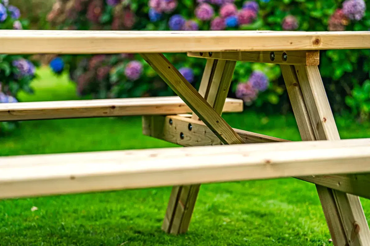 Garden Picnic Bench 180cm (6ft) -2729