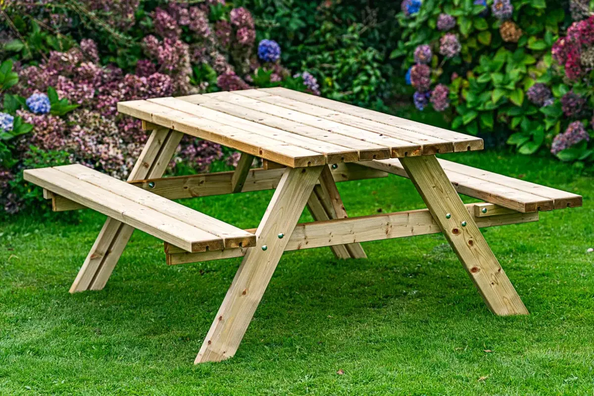 Garden Picnic Bench 180cm (6ft) -2723