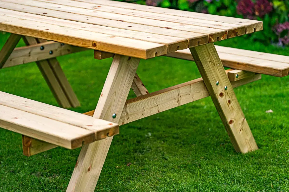 Garden Picnic Bench 180cm (6ft) -2727
