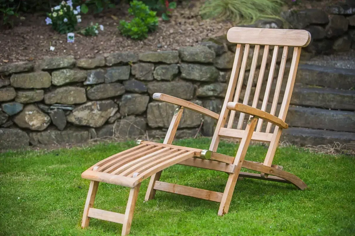 Teak Steamer Chair (folding)-0