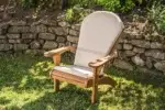 Garden Adirondack Chair with Cushion-0