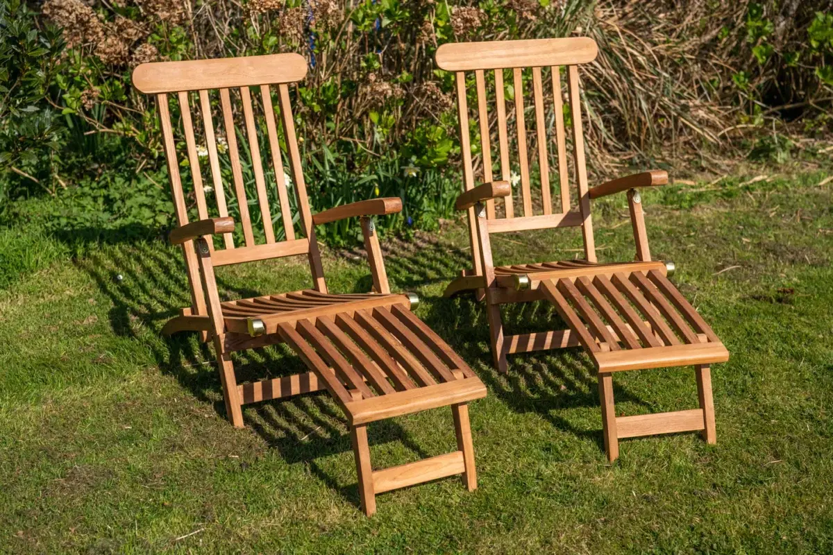 Teak Sun Lounger Relaxing Set-2062