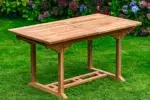 Extending 1.5m - 2.1m Teak Table-0