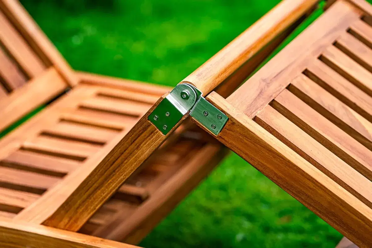 Solid Teak Sennen Sun Lounger-2584