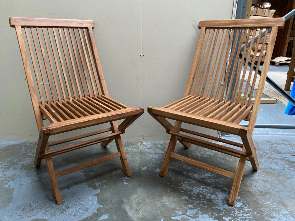 Clearance Folding Chairs - Pair-3527