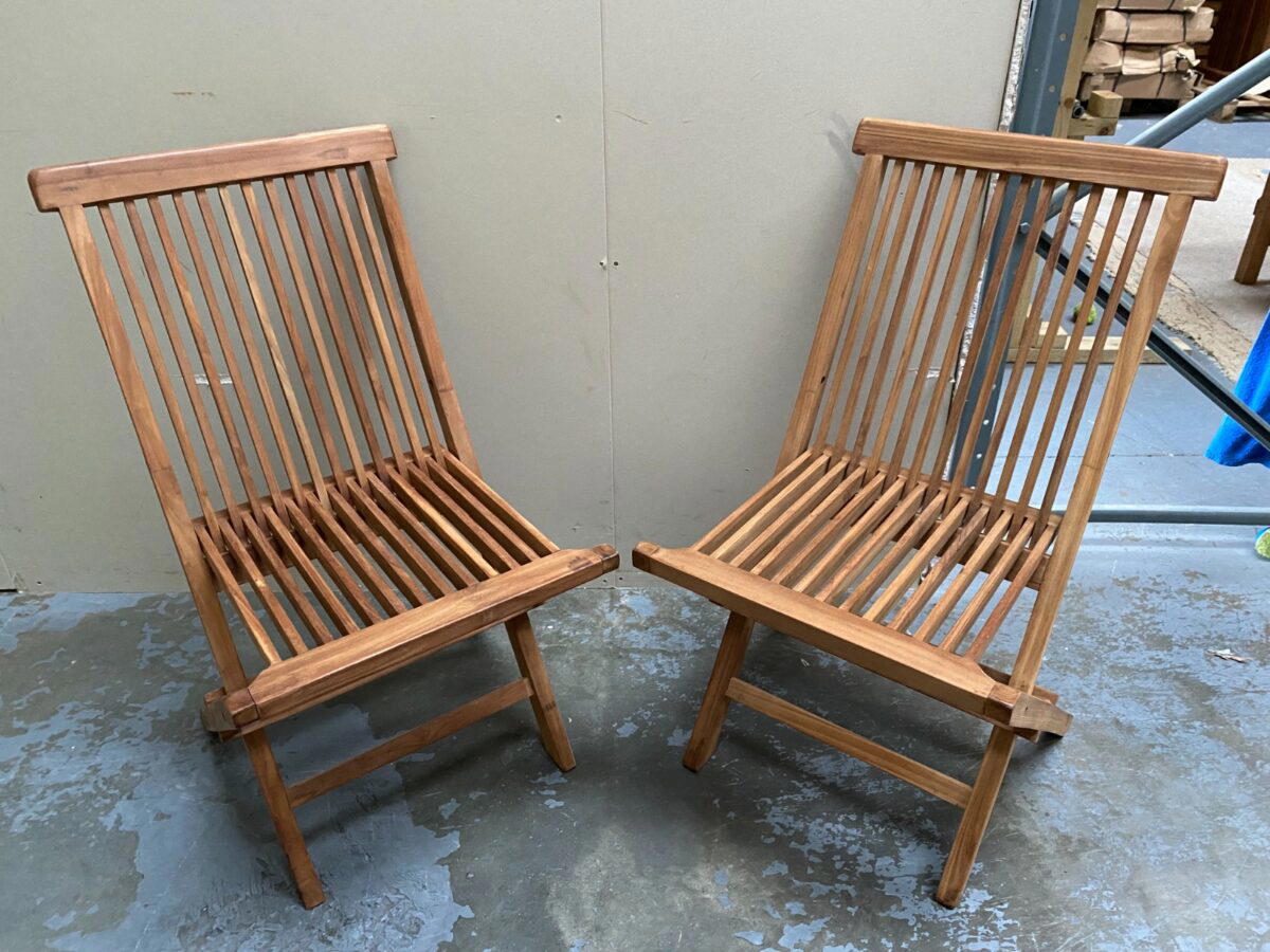 Clearance Folding Chairs - Pair-3528