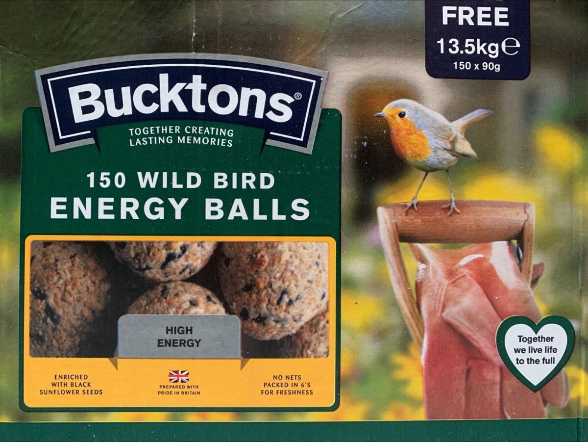 Bucktons 150 Wild Bird Energy Balls-3260